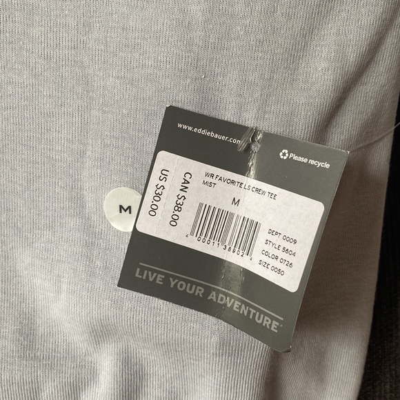 Eddie Bauer ⏰ Long-Sleeve Crewneck T-Shirt - Picture 9 of 10